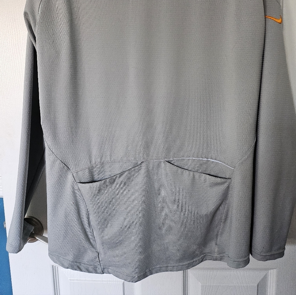 Nike Sphere Dry 1/2 Zip Pullover Jacket Gray Orange Men’s XL - Picture 11 of 15